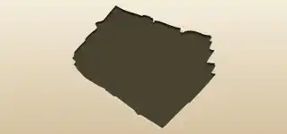 Letters silhouette