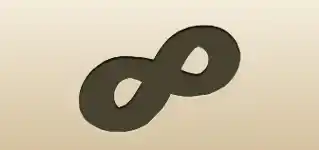 Infinity Symbol silhouette