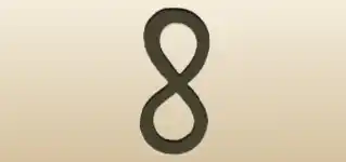 Infinity Symbol silhouette