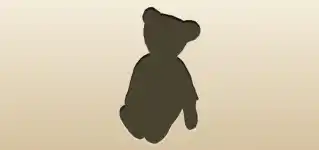 Teddy Bear silhouette