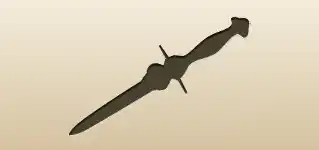 Dagger silhouette