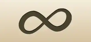 Infinity Symbol silhouette