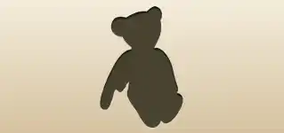 Teddy Bear silhouette