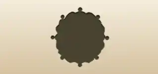Brooch silhouette