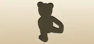 Teddy Bear silhouette