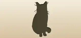 Cat silhouette