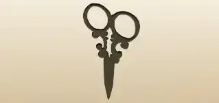 Scissors silhouette