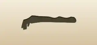 Glove silhouette