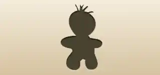 Voodoo Doll silhouette