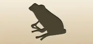 Frog silhouette
