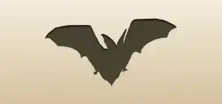Bat silhouette