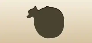 Apple silhouette
