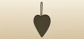 Heart silhouette
