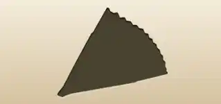 Hand Fan silhouette