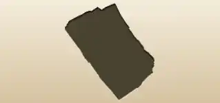 Letters silhouette