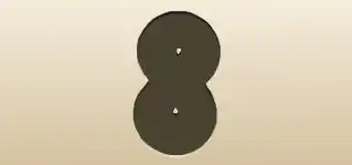 Infinity Symbol silhouette