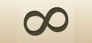 Infinity Symbol silhouette