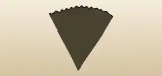 Hand Fan silhouette