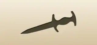 Dagger silhouette