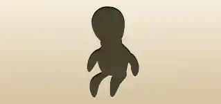 Voodoo Doll silhouette