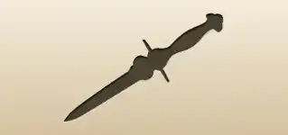 Dagger silhouette