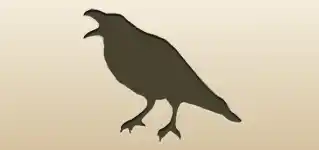 Crow silhouette