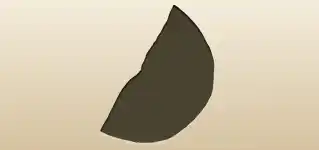 Lemon silhouette