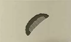 Comb silhouette