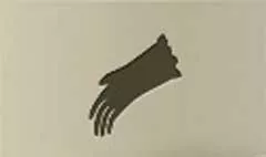 Glove silhouette