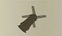 Windmill silhouette
