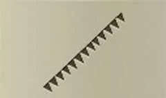 Bunting Flags silhouette