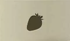 Strawberry silhouette