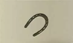Horseshoe silhouette