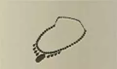 Necklace silhouette