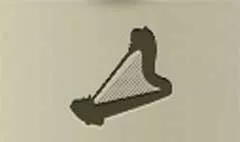 Harp silhouette