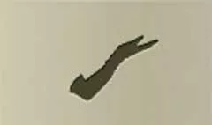 Glove silhouette