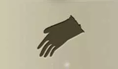 Glove silhouette