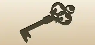 Key silhouette