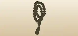 Prayer Beads silhouette