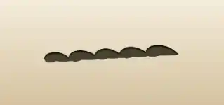 Wave silhouette