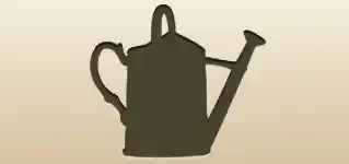 Watering Can silhouette