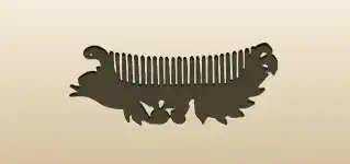 Comb silhouette