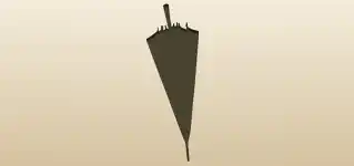 Umbrella silhouette