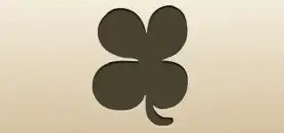 Four-leaf Clover silhouette