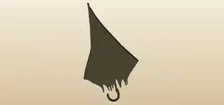 Umbrella silhouette