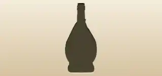Bottle silhouette