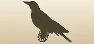 Nightingale silhouette