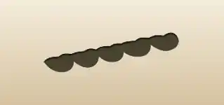 Wave silhouette