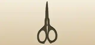 Scissors silhouette