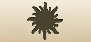 Sun silhouette